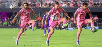 El genio Lionel Messi en acción con el Inter Miami. Créditos: Jon Van Woarden